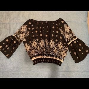 blouse with print